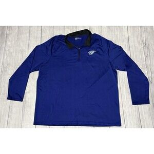 Nike Toronto Blue Jays Jacket Mens 3XL Blue 1/4 Zip Pullover Dri-Fit Golf Rare